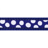 Ob. pol.RD 20 mm x 33-50 cm- White Spots on Navy