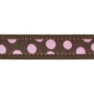 Ob. pol. RD 20 mm x 33-50 cm - Pink Spots on Brown