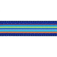 Postroj RD 12 mm x 30-44 cm - Horizontal Stripes Navy