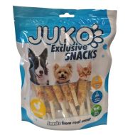 JUKO Snacks Chicken, carrots Wrap cowhide sticks 250 g