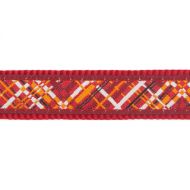 Postroj RD 15 mm x 36-54 cm - Flann Red