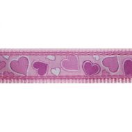 Postroj RD 25 mm x 56-80 cm - Breezy Love Pink