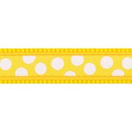 Postroj RD 12 mm x 30-44 cm- White Spots on Yellow