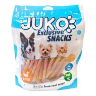 JUKO Snacks Tasty Chicken, duck, pumpkin twist Stick 250 g