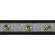 Postroj RD 25 mm x 56-80 cm - Bumble Bee Black