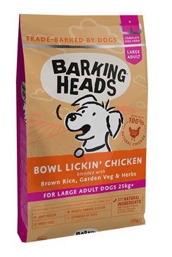 Barking HEADS Bowl Lickin 'Chicken (Large Breed) 12kg