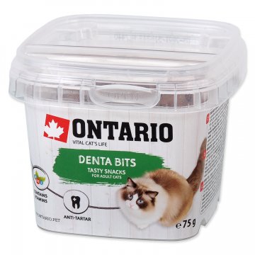 Snack ONTARIO Cat Dental Bits 75g