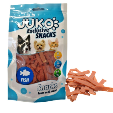 JUKO Snacks Salmon strips 70 g