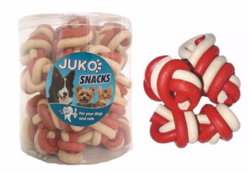 Jerky uzel vanilka & hovězí JUKO Snacks (25 ks)