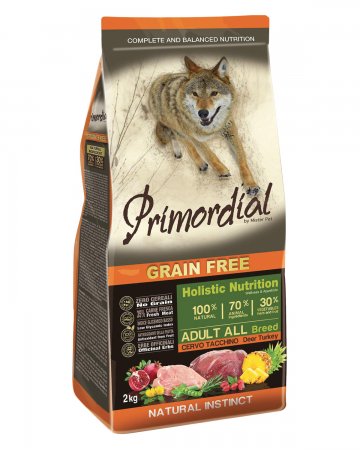 Primordial Adult Deer & Turkey 12 kg