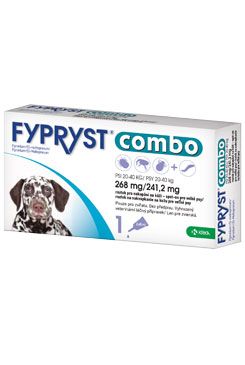 Fypryst combo spot-on 268 / 241,2mg pes veľký 1 pip