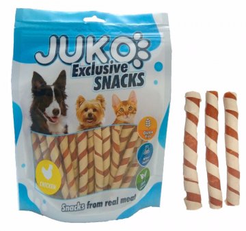 JUKO Snacks Chicken jerky strip 250 g