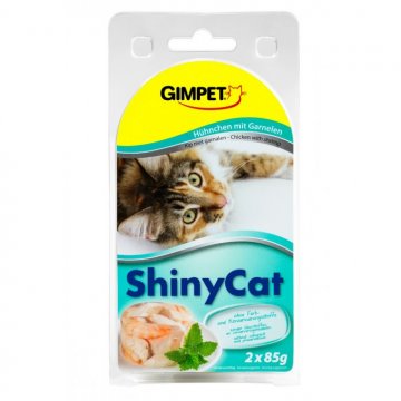 ShinyCat krevety + kuracie 2x70g (16x)