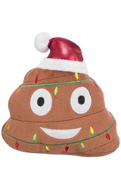 Vánoční Hračka pes Xmas EMOTICON se zvukem plyš 17cm