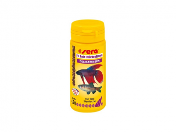 Sera červené komária larvy FD Rote Mückenlarven (Red bloodworms) 50ml