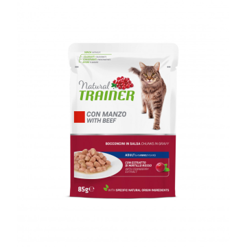 Kaps. Trainer Natural CAT AD. hovezi 85g