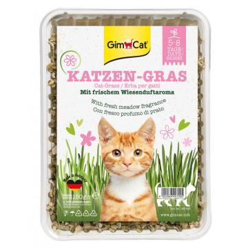 Gimpet Katzen-Gras mačacia tráva s lúčna vôňou 150g