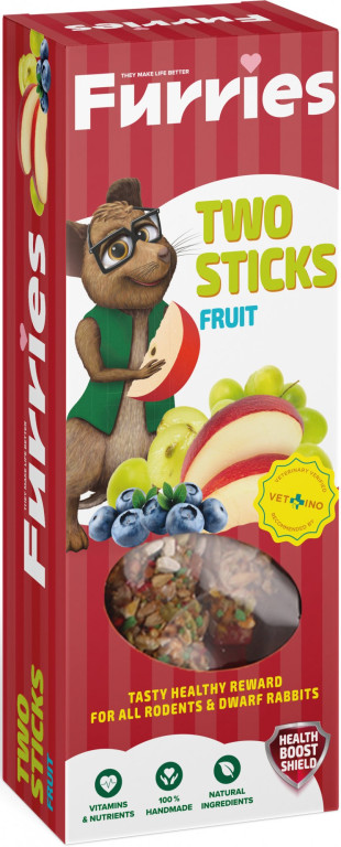 Furries Stick Ovoce 2x60g