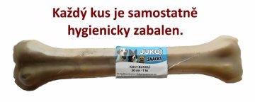 Kost buvolí JUKO Snacks 30 cm (1 ks) PRODEJ PO BALENÍ (5 ks)