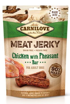 Carnilove Dog Jerky Chicken with Pheasant Bar 100g