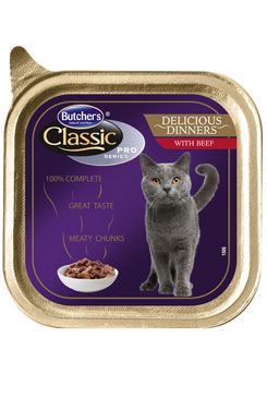 Butcher 's Cat Pro Series Del.Dinner hovädzie vanička100g