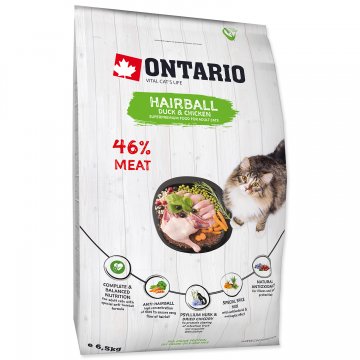 ONTARIO Cat Hairball 6,5kg