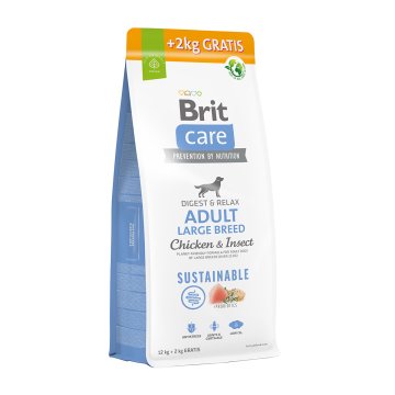 Brit Care Dog Sustainable Adult Large Breed 12+2kg ZDARMA