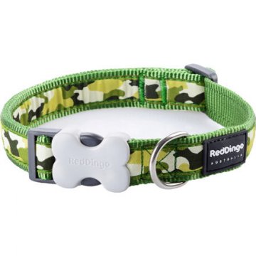 Obojok RD 15 mm x 24-37 cm - Camouflage Green