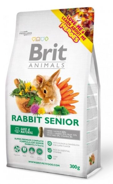 Brit Animals RABBIT SENIOR complete 300g