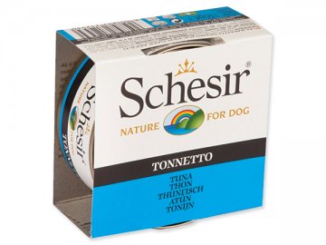 Konzerva SCHESIR Dog tuňák v želé 150g