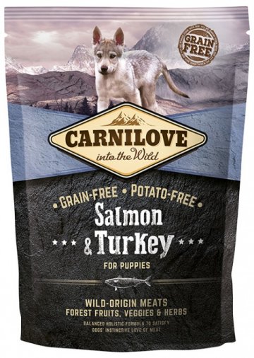 Carnilove Salmon & Turkey for puppies 1,5kg