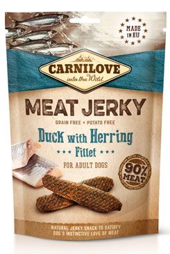 Carnilove Dog Jerky Duck&Herring Fillet 100g