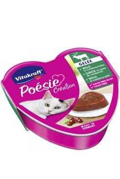 Vitakraft Cat poesie konz. želé zver., brusnica 85g