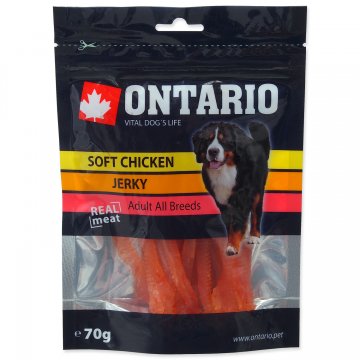 Snack ONTARIO Dog Soft Chicken Jerky 70g