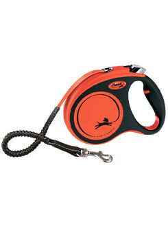 Vodítko FLEXI Xtreme M pásek 5m/35kg oranžová