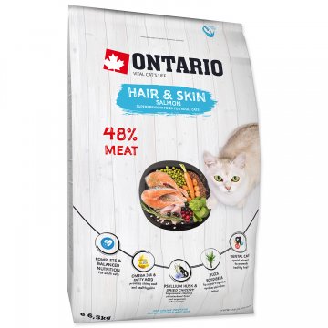 ONTARIO Cat Hair & Skin 6,5kg