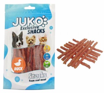 JUKO Snacks Duck & Sweet Potato stick 70 g