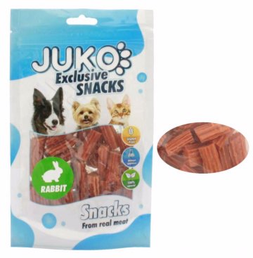 JUKO Snacks Rabbit spiral stick 2 cm (70 g)