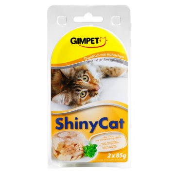 ShinyCat tuniak+krevety+maltóza 2x70g (16x)