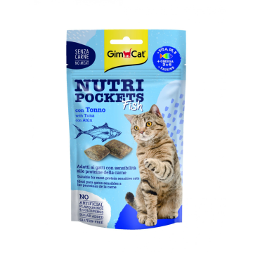 GIMCAT Nutri pockets tunak 60g