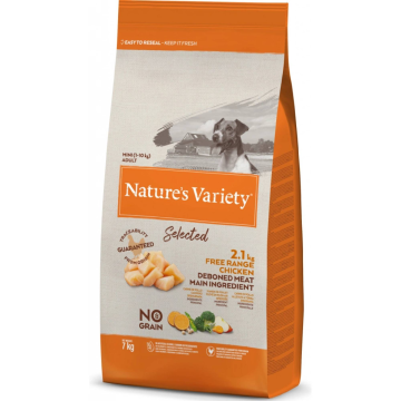 Nature´s variety pes select. mini ad. Dog s kurecim 7kg