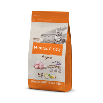 Nature´s variety orig. NG cat s krutou 1,25kg