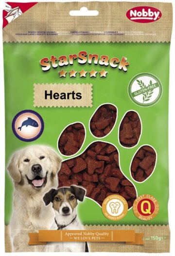 Nobby StarSnack Hearts Gluten FREE bezlepkové maškrty srdiečka 150g