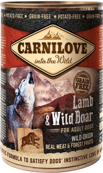 Carnilove Wild Meat Lamb & Wild Boar 400g