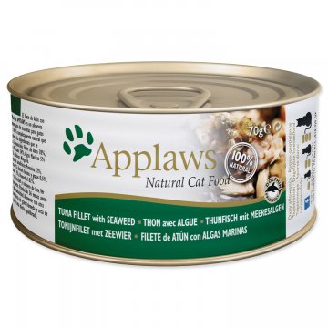 Konzerva APPLAWS Cat Tuna Fillet & Seaweed 70g