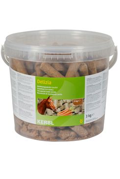 Pochúťka pre kone Delizia mrkvu 3kg vedro