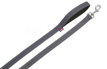 Nobby SOFT GRIP vodítko nylon 120cm / 10mm tmavo šedá