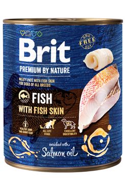 Brit Premium Dog by Nature konz Fish & Fish Skin 800g