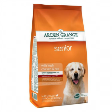 Arden Grange Senior with fresh Chicken & Rice 12 kg