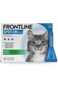 FRONTLINE SPOT ON pre mačky - 3x0,5ml